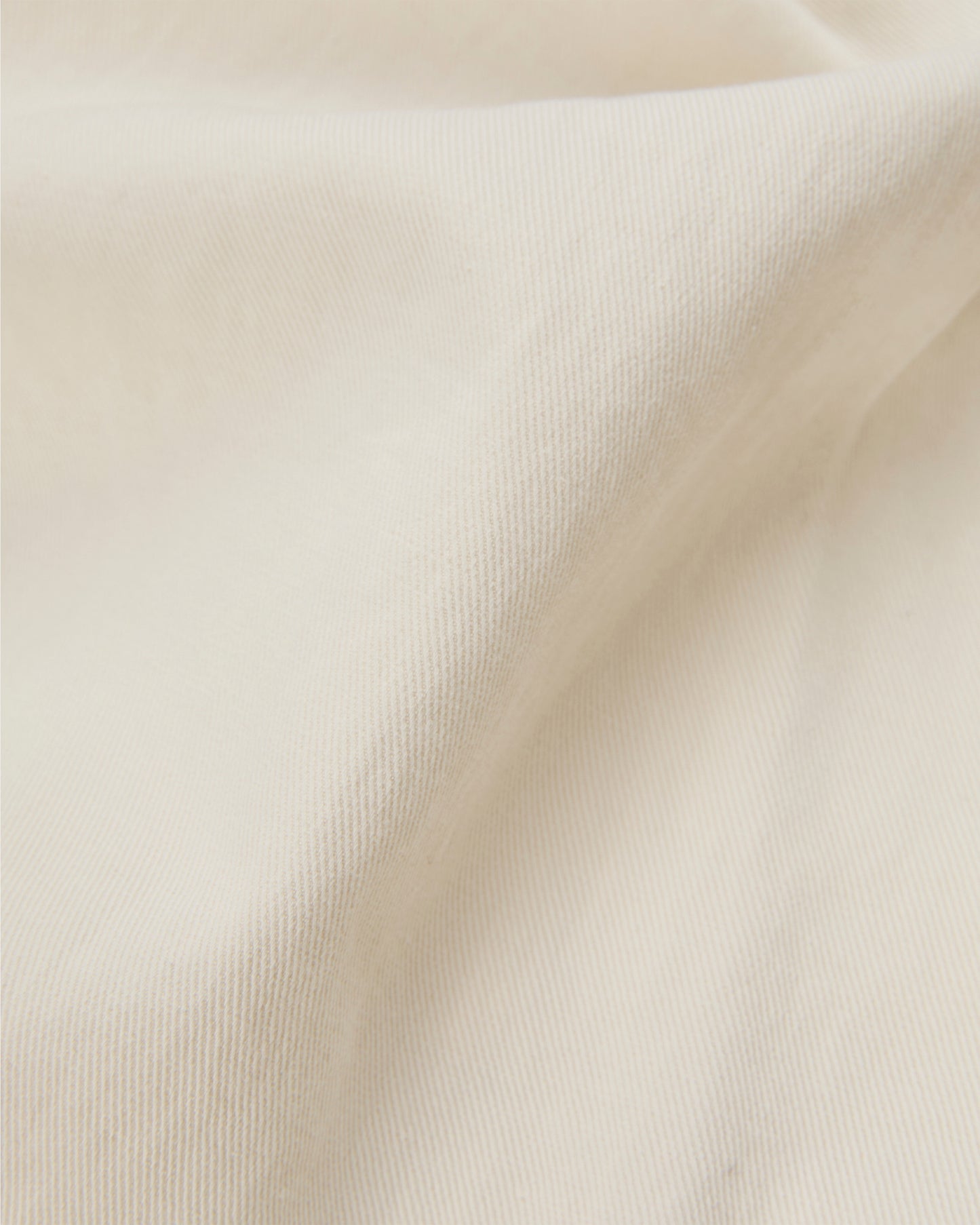 Tapered fit cotton trousers