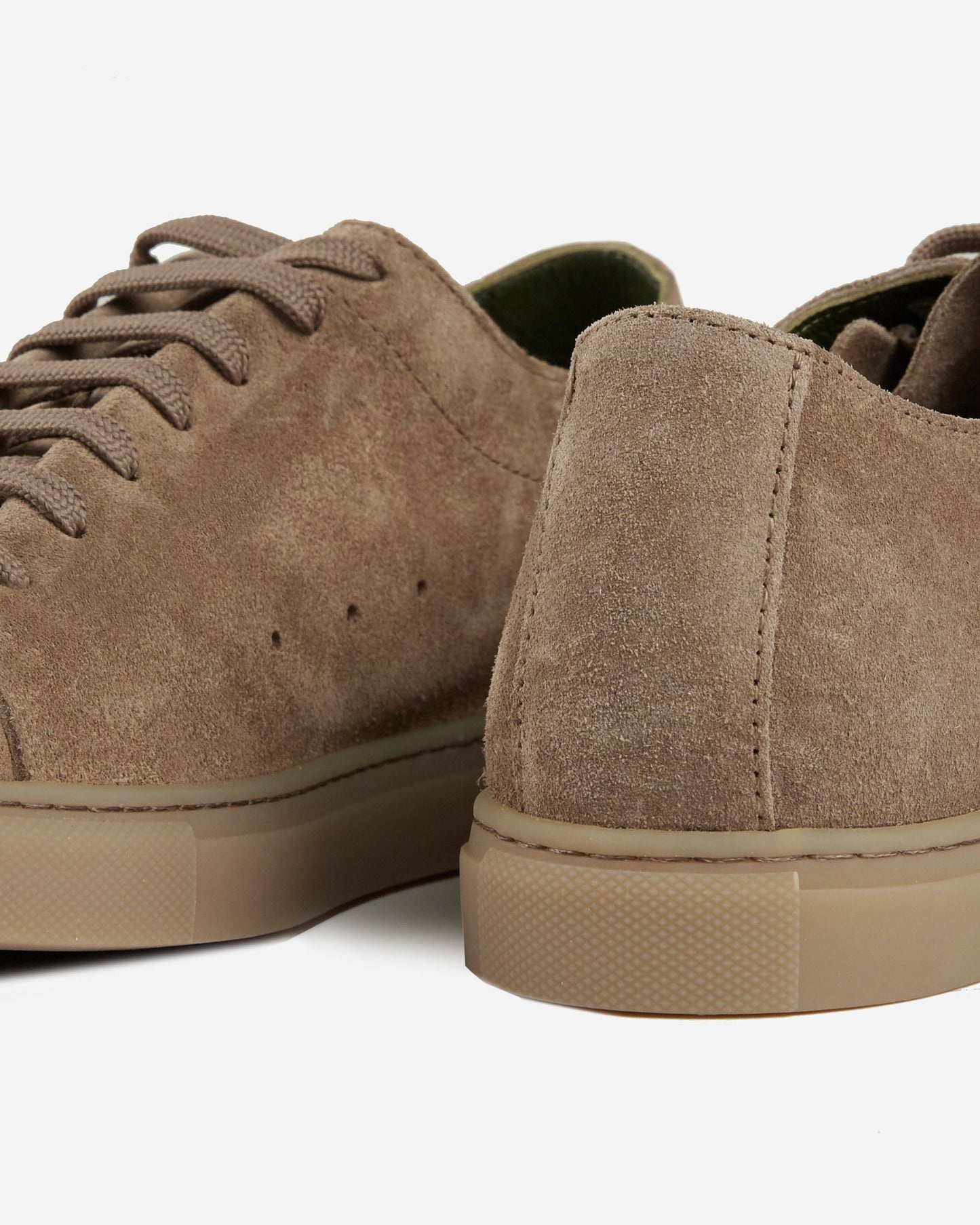 Slowear - Calfskin and suede sneakers - light brown