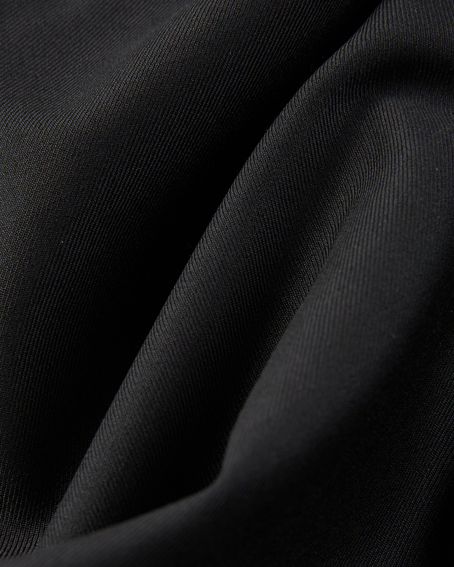 Wide fit wool fabric trousers