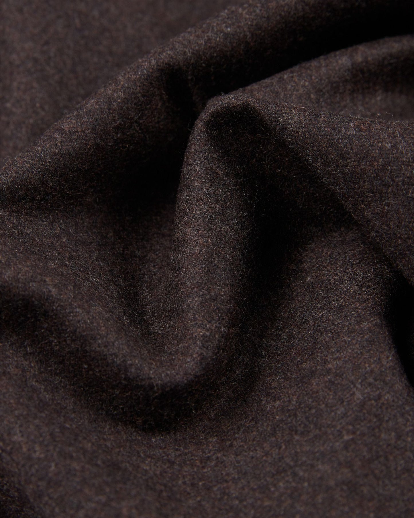 Slim fit wool and cashmere flannel trousers