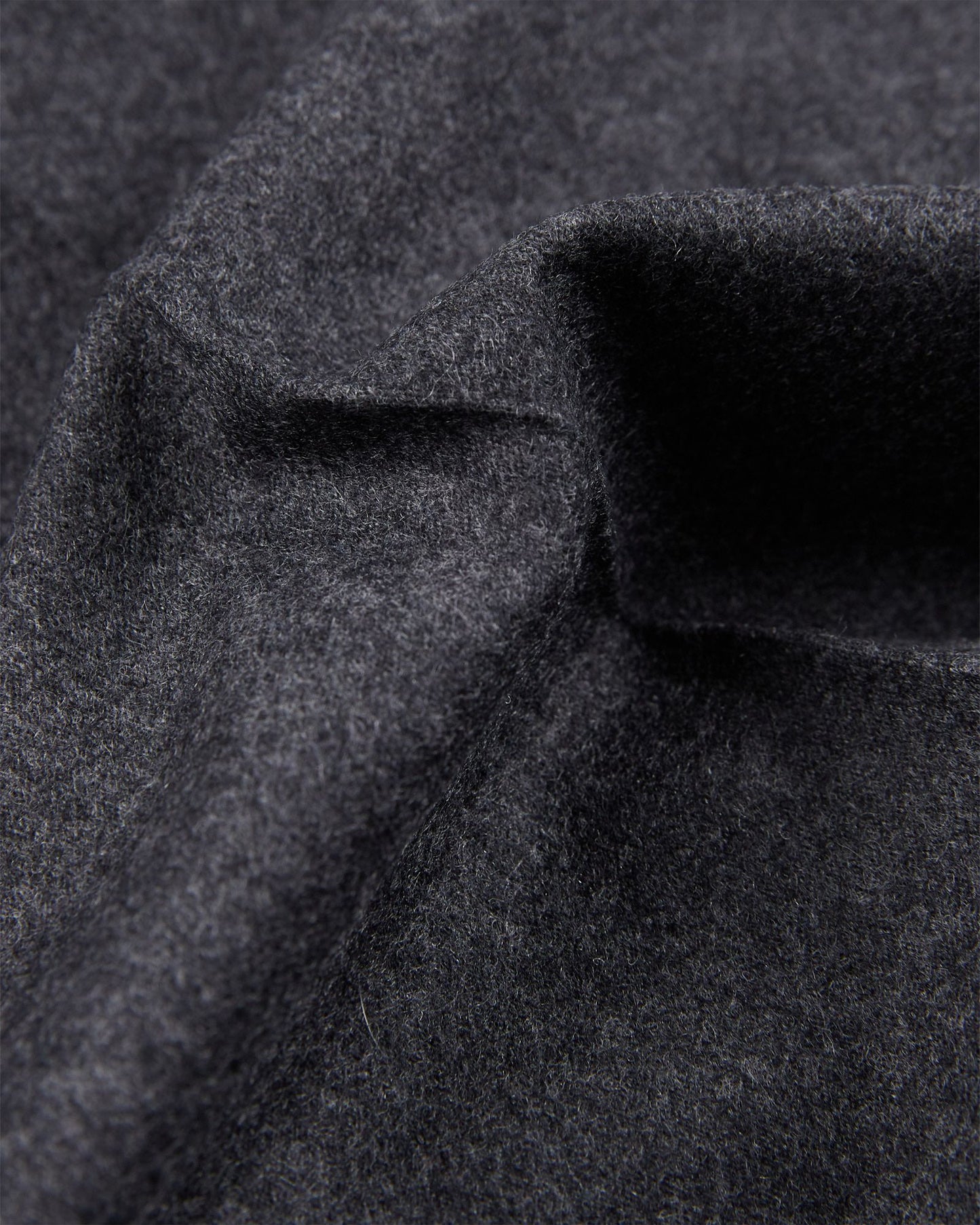 Slim fit wool and cashmere flannel trousers
