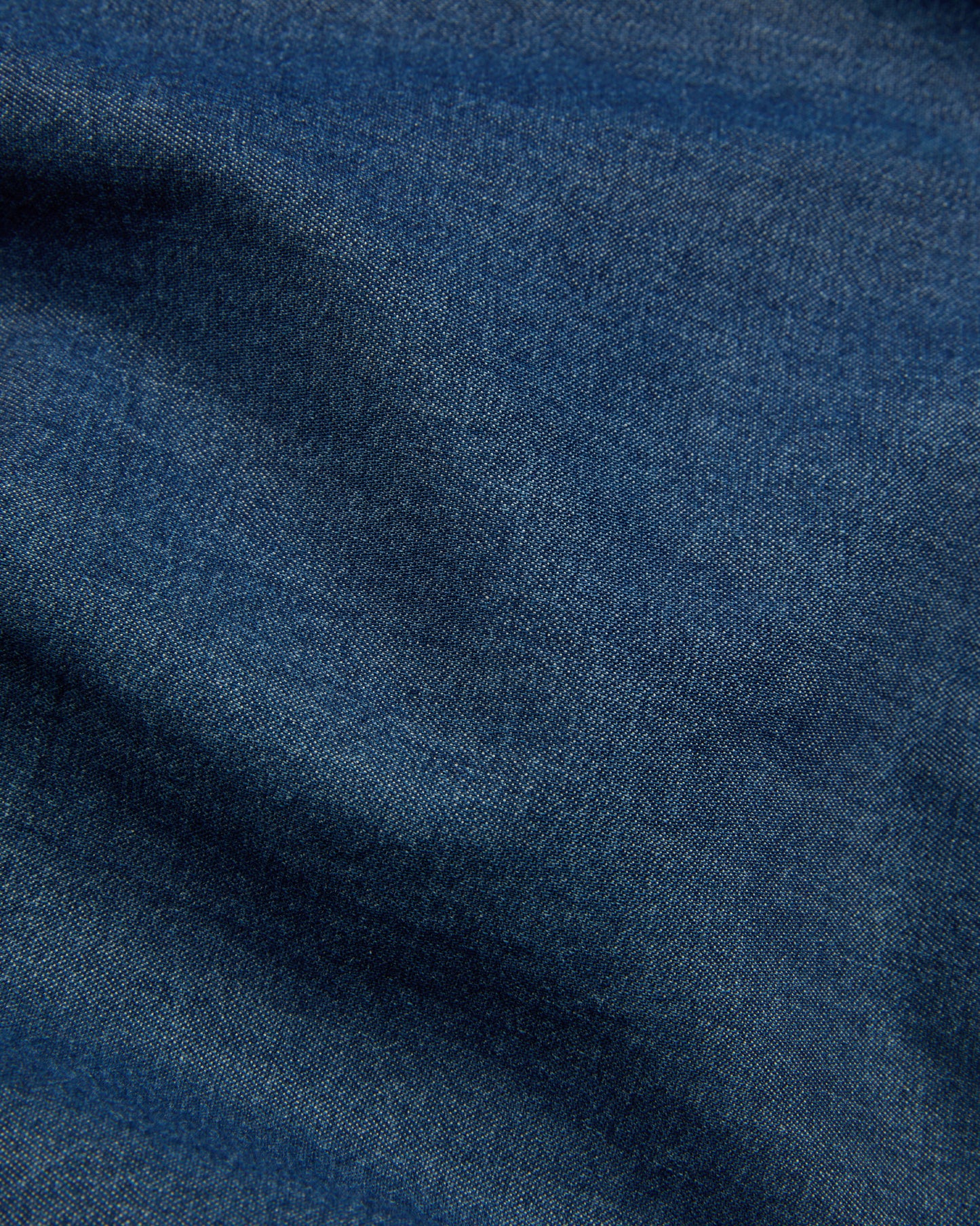 Slim fit denim cotton shirt