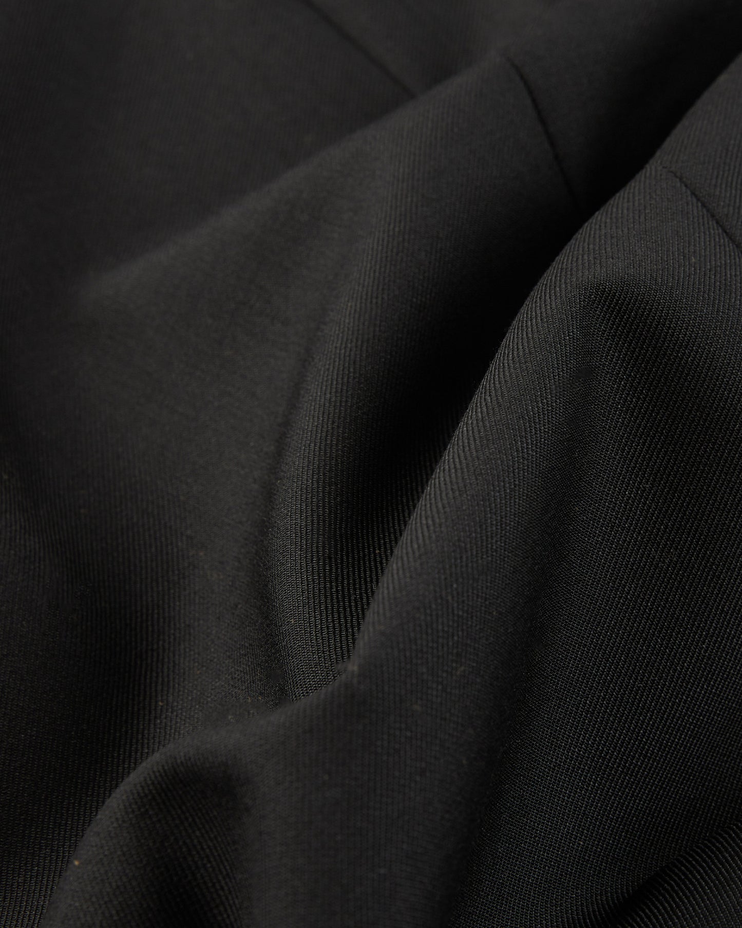 Double-breasted wool and mohair twill jacket