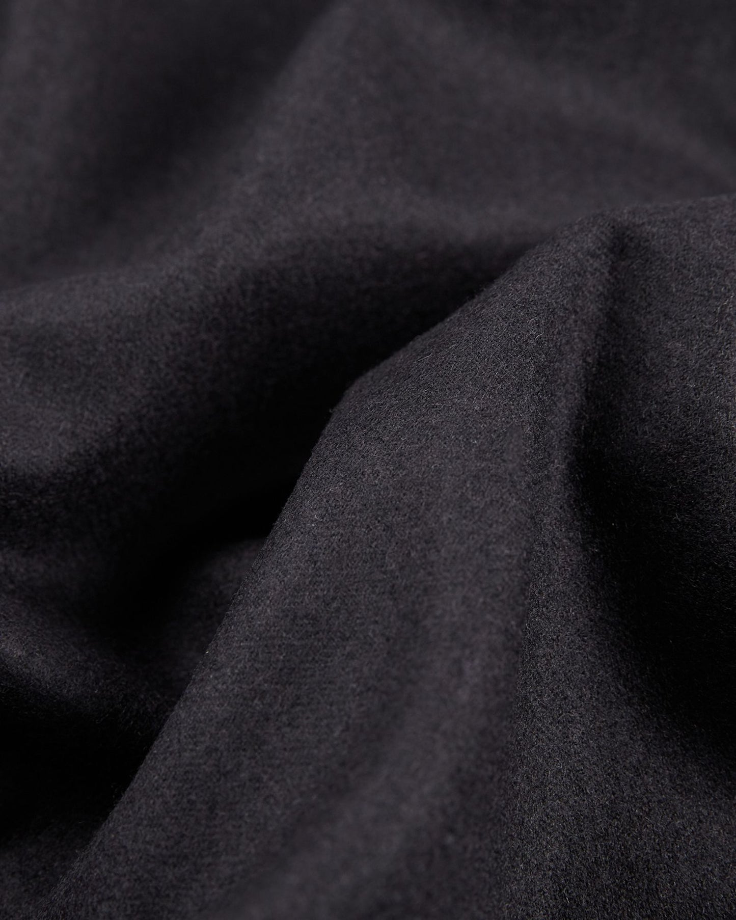 Wool and cashmere flannel blouson jacket