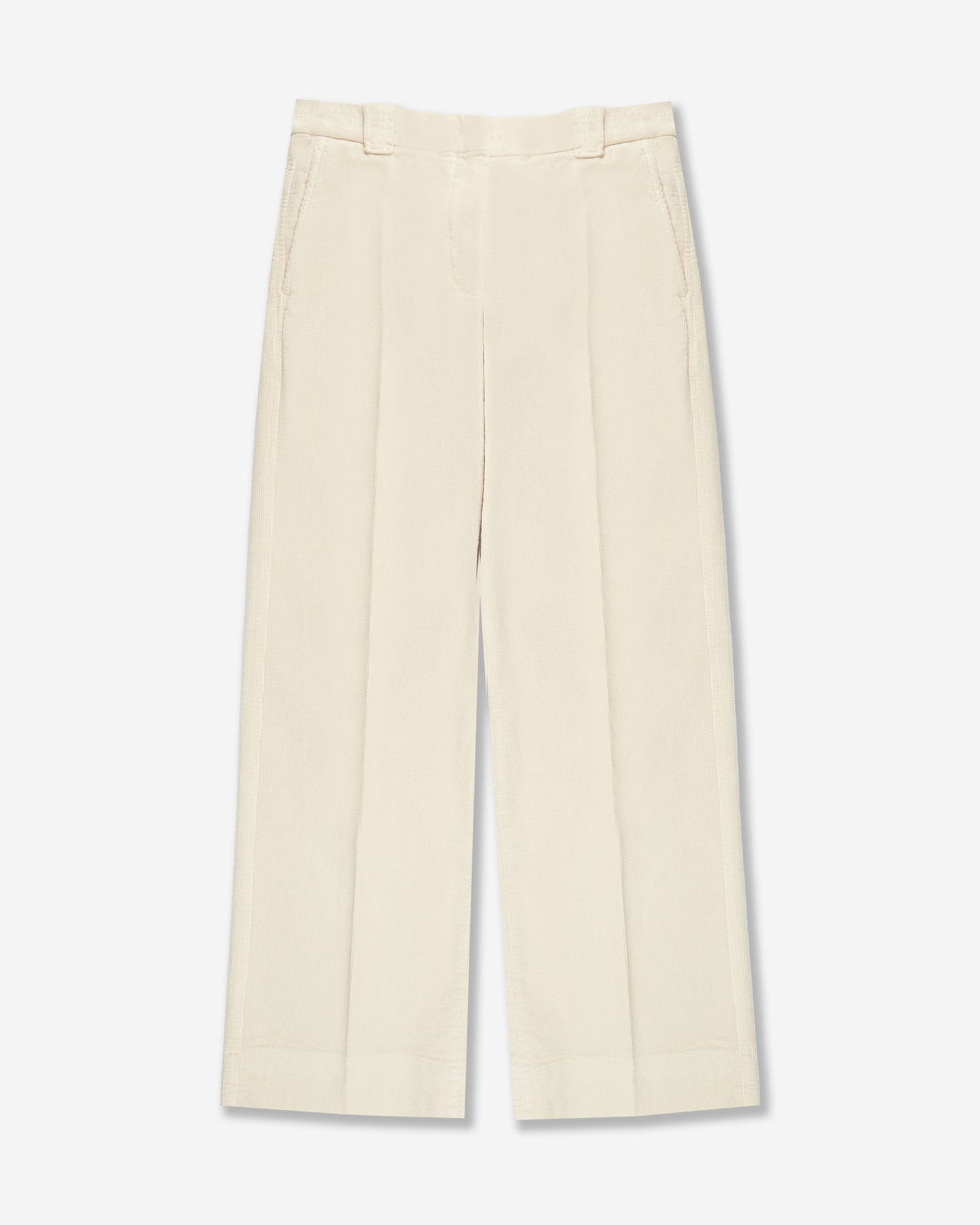 Wide fit corduroy trousers