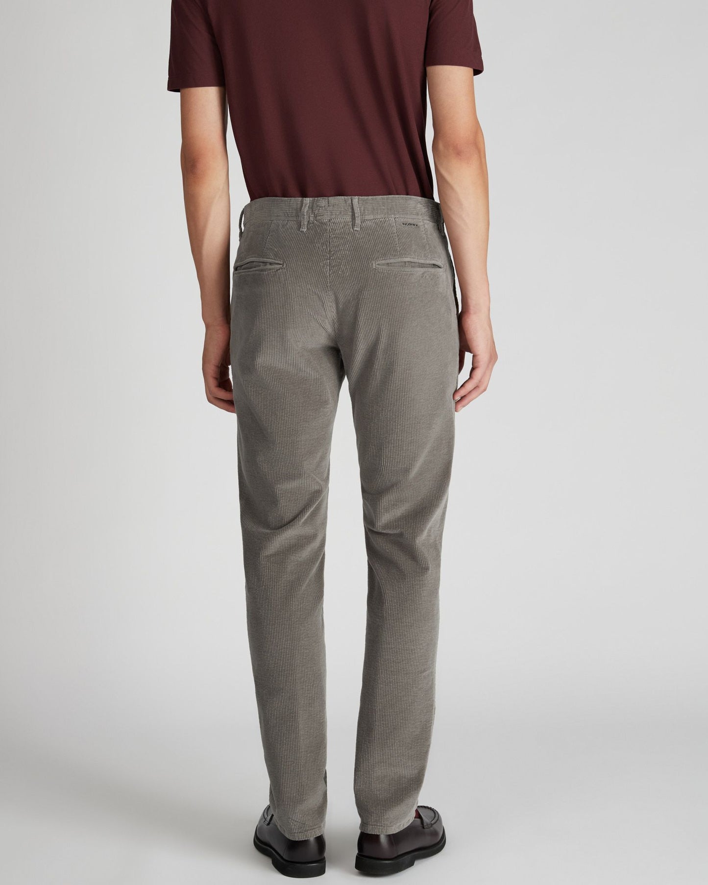 Slim fit corduroy trousers