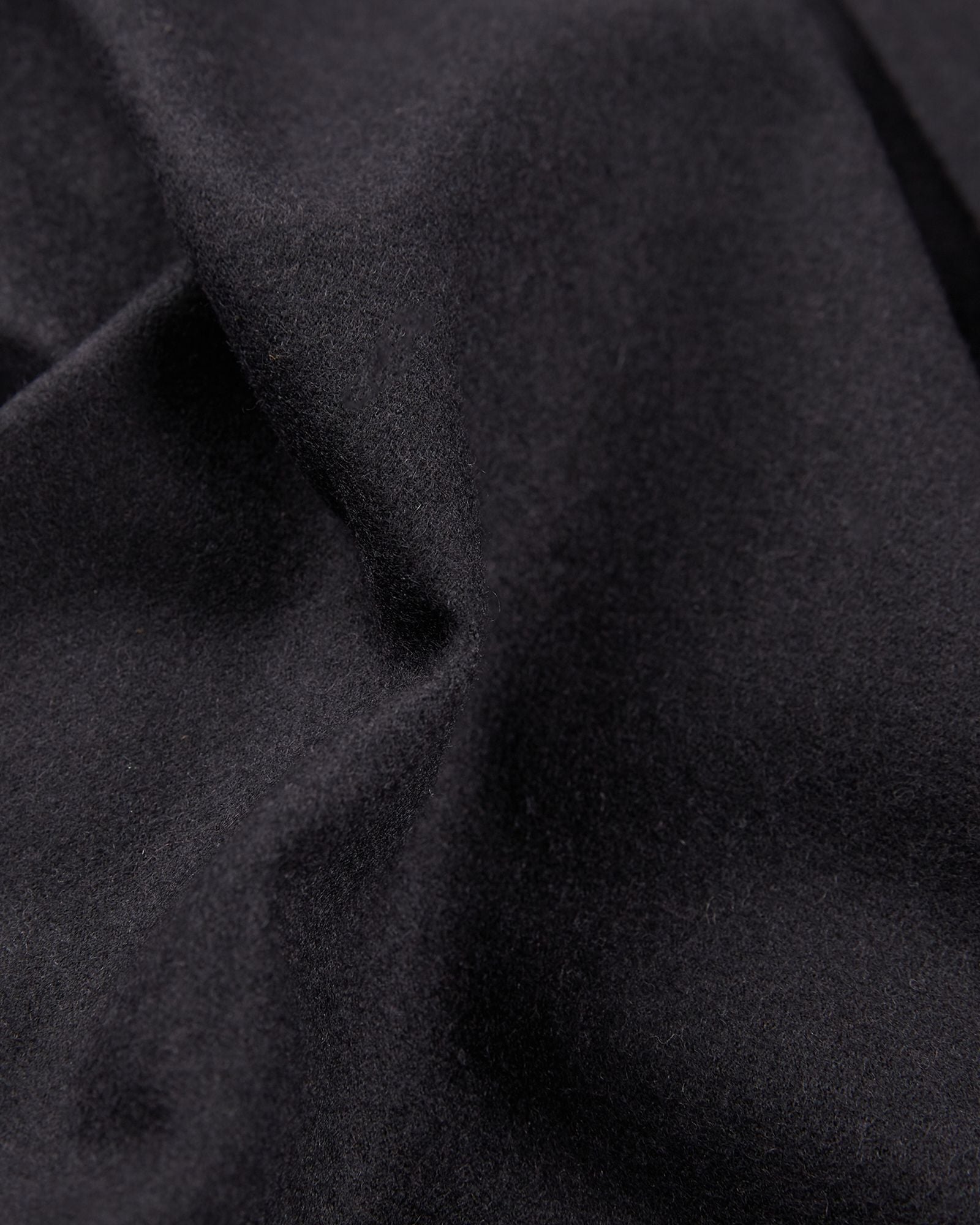 Slim fit wool and cashmere flannel trousers