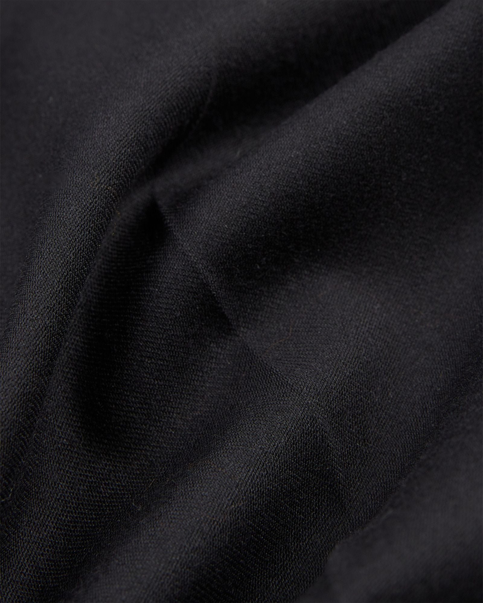 Tapered fit techno flannel trousers