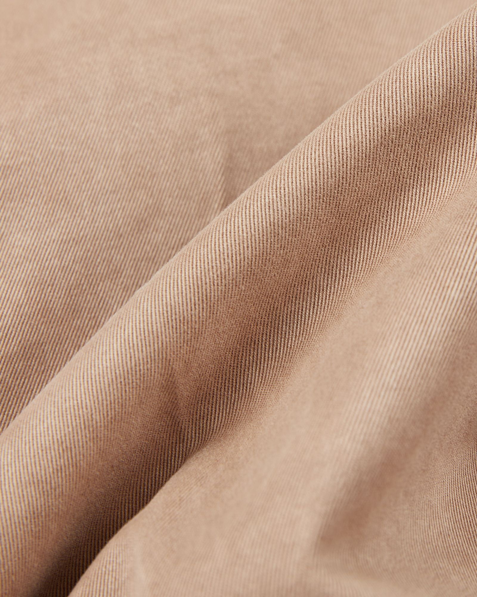 Tapered fit cotton trousers