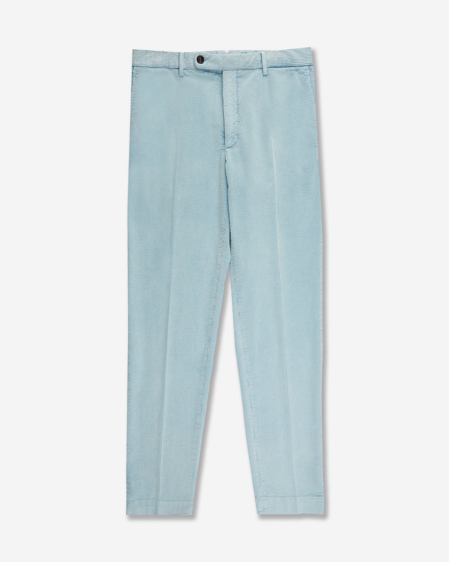 Tapered fit corduroy trousers