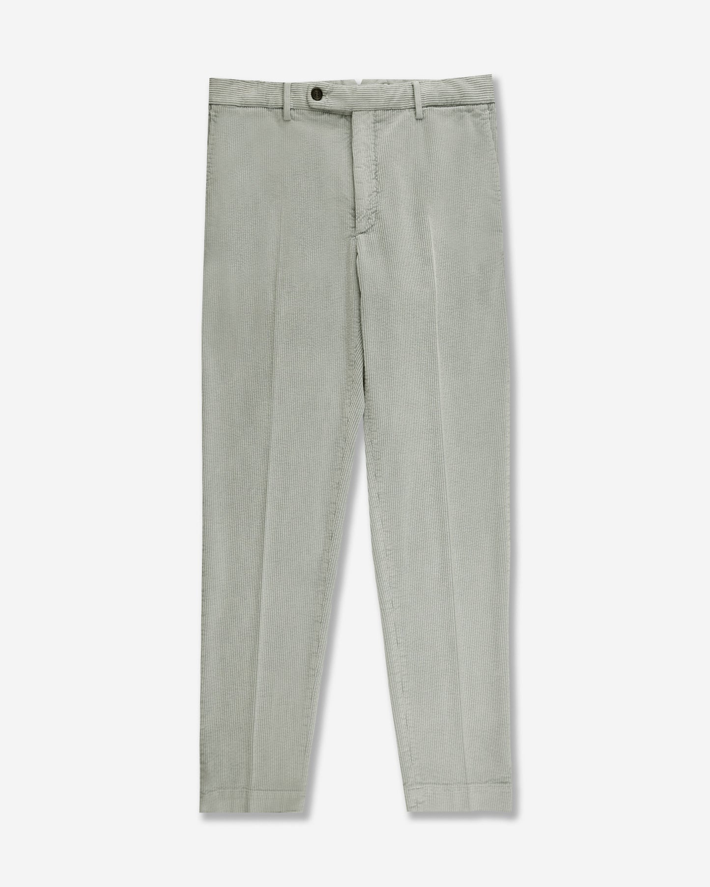 Pantalon tapered fit en velours côtelé