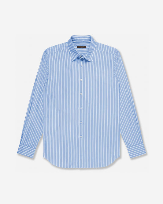 Regular fit cotton poplin shirt