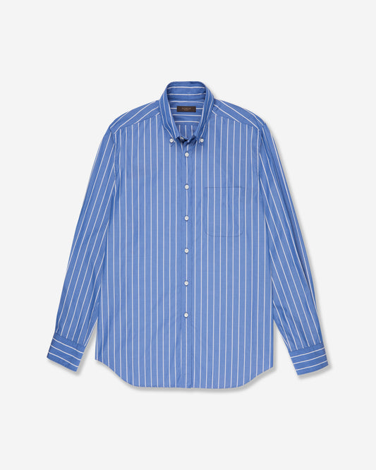 Casual fit cotton poplin shirt