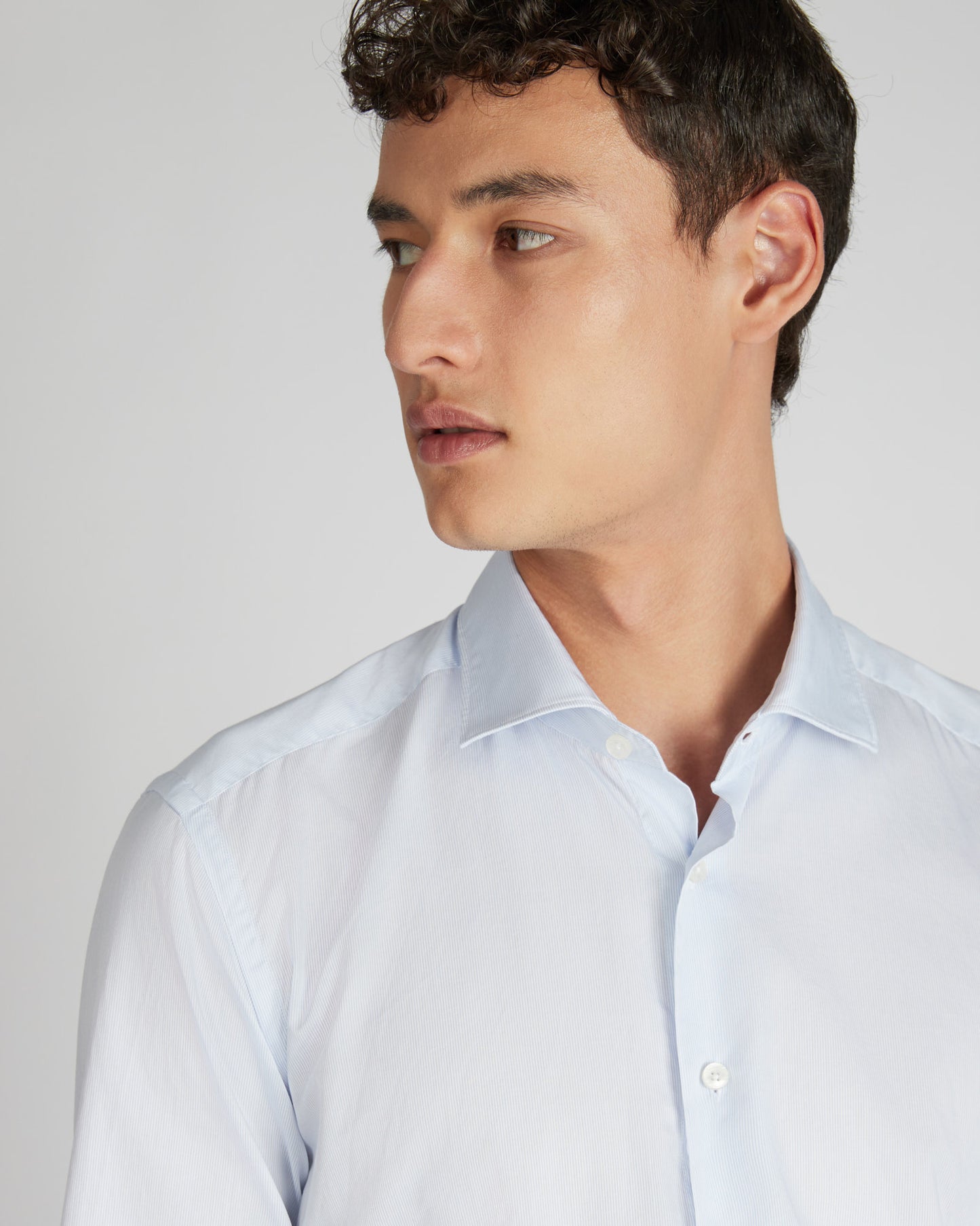Slim fit cotton shirt