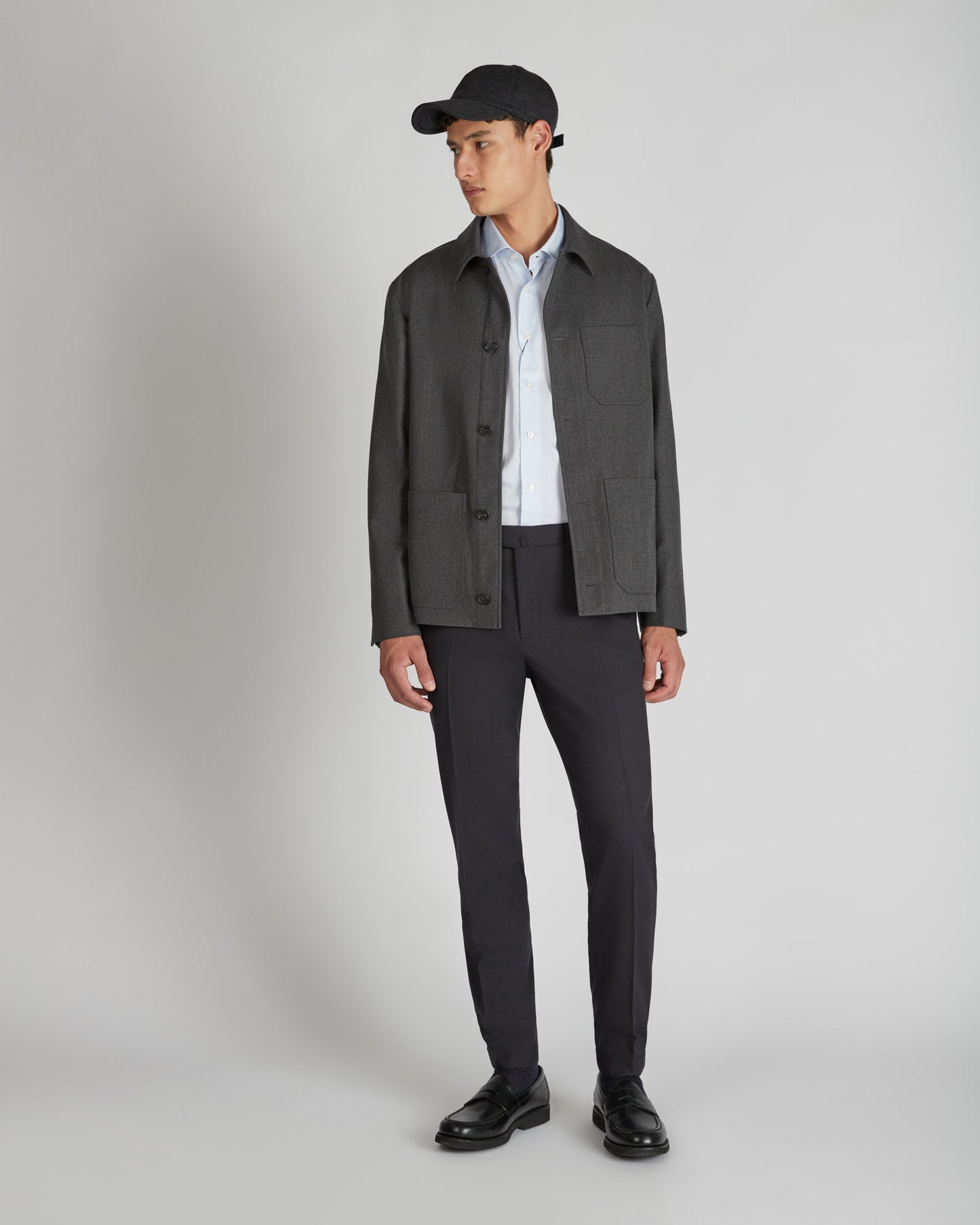 Slim fit cotton shirt