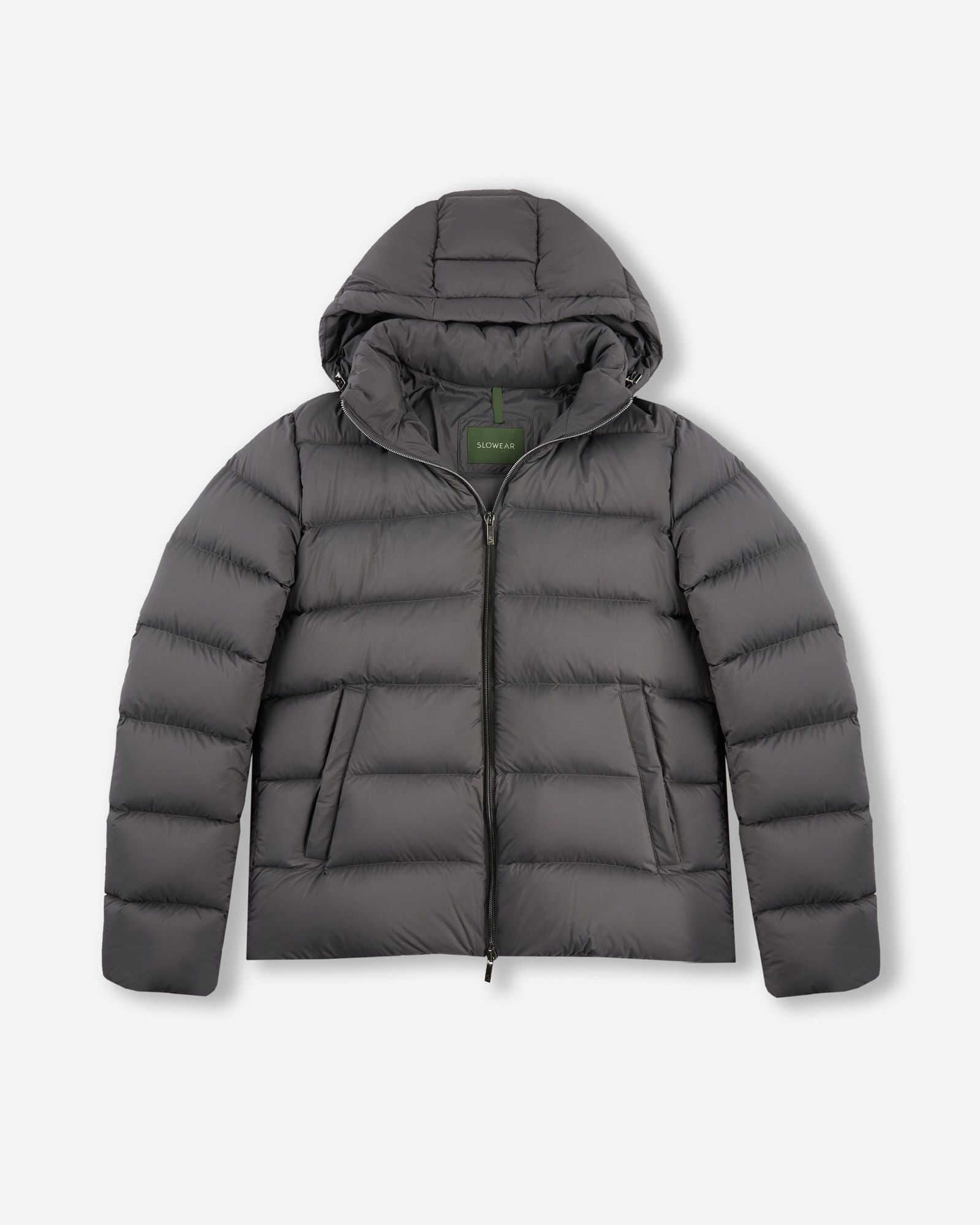 Slowear - Bomber jacket with down padding - dark grey