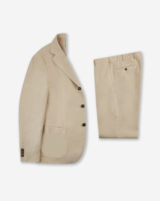 Incotex - Regular-fit Chinolino suit - light beige