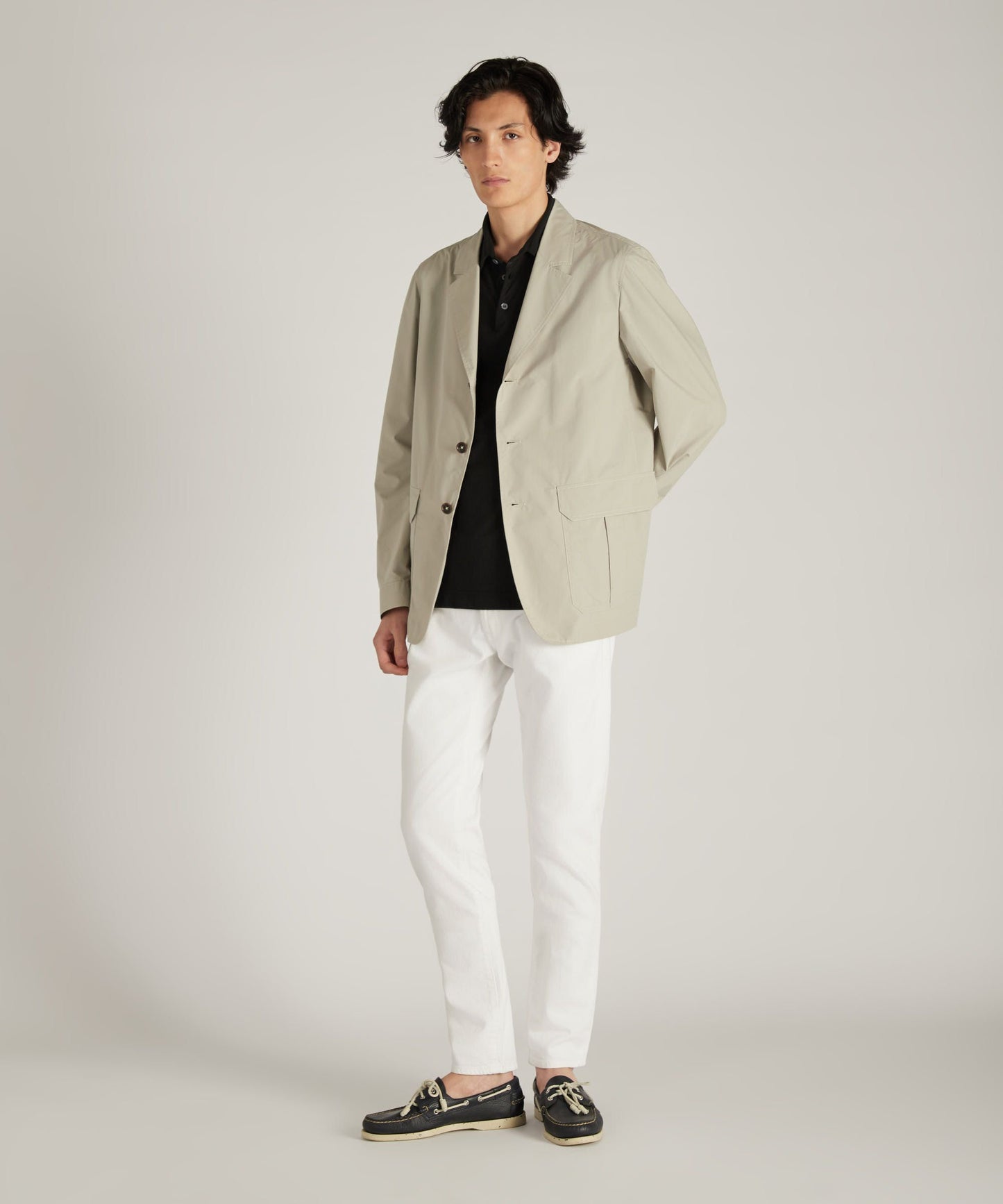 Zanone - Slim-fit organic IceCotton polo shirt - black