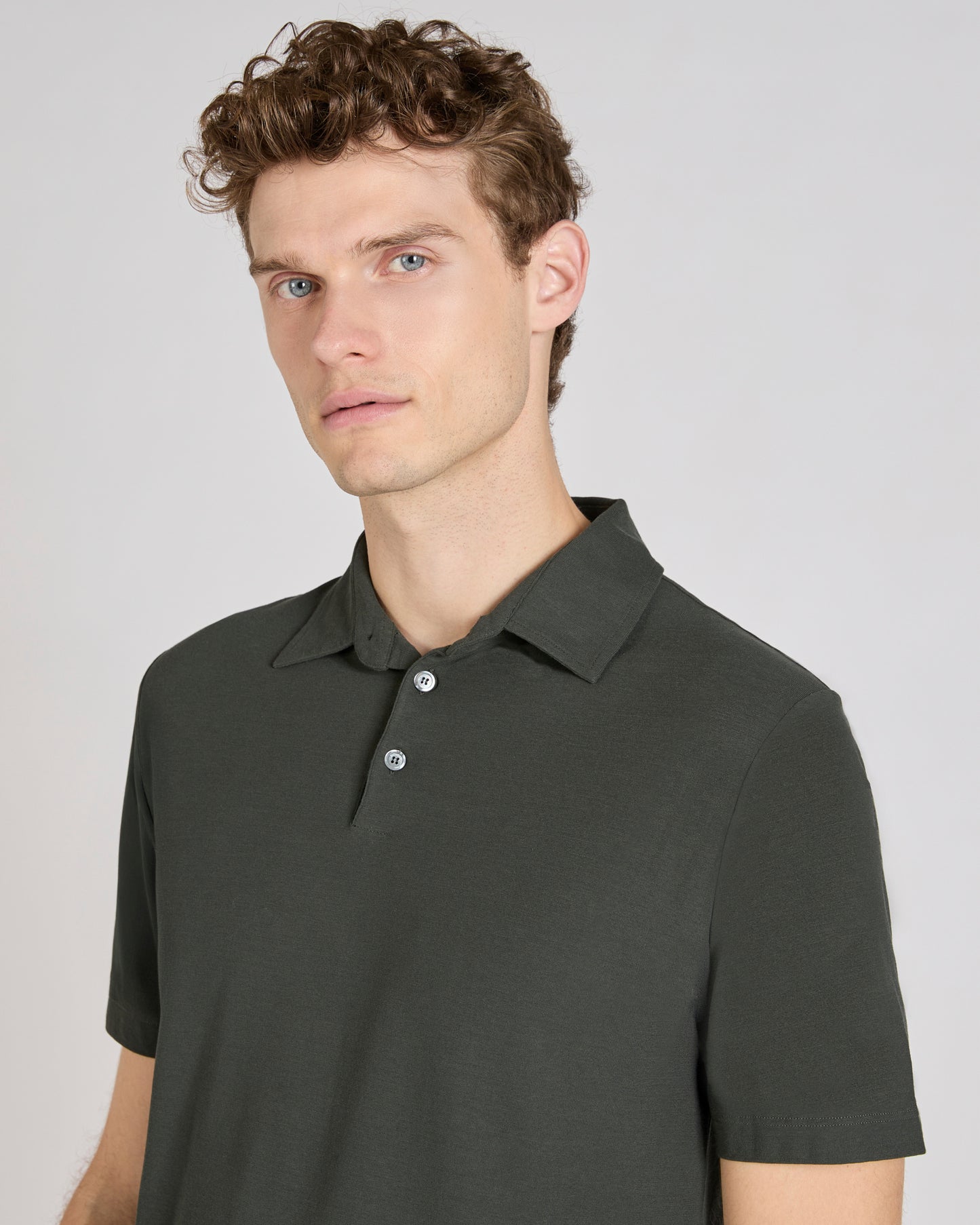Slim fit IceCotton polo shirt