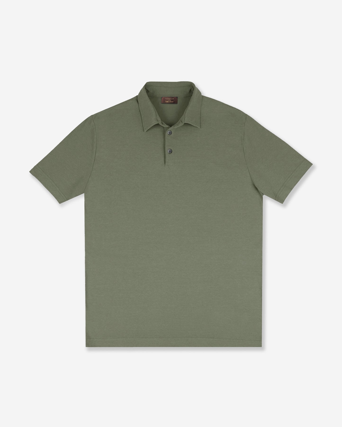 Slim-fit organic IceCotton polo shirt