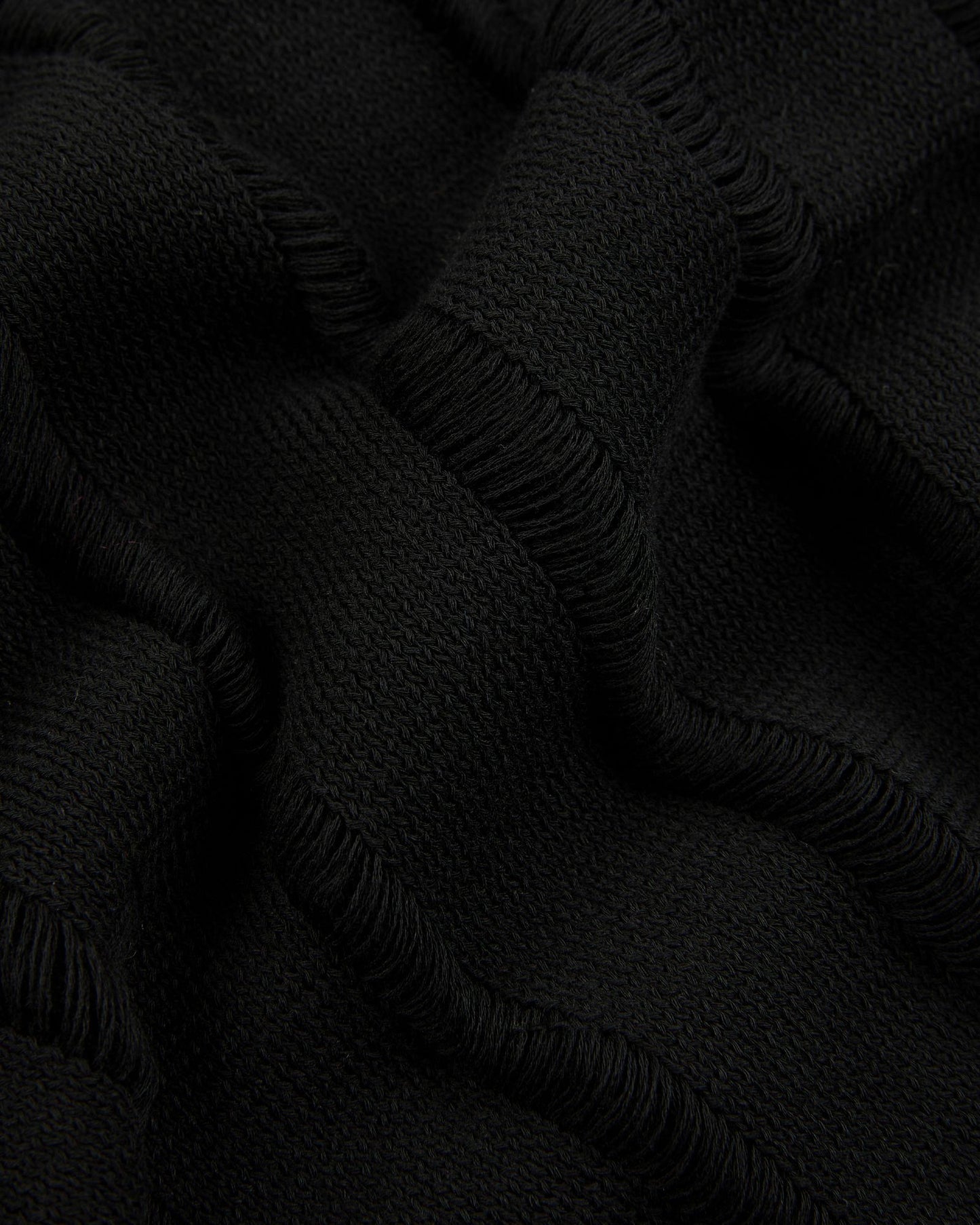 Zanone - Slim fit cotton crêpe sweater - dark black