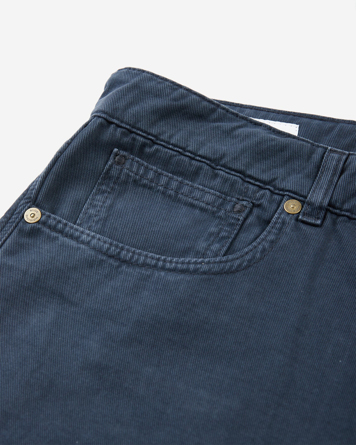 Slim-fit five-pocket trousers in cotton and cashmere